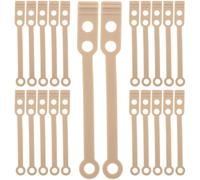 BATHVEVE Rulos Cabello Corto de Goma Marrón para Permanente, Kit de Rizadores Portátiles para Mujer, Barra Flexible para Peinado y Ondulación Fácil en Salones y Uso Doméstico