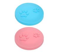 BATHVEVE Tapas de Silicona Flexibles y Resistentes para Latas de Comida de Mascotas, 2 Piezas Aplicables para Conservar Pienso y Comida de Gatos