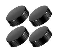 BATHVEVE Tapones de Rosca para Botellas 38-400 en Pack 4 Unidades Sellado Hermético Reutilizable para Elaboración de Vino Cerveza y Cosméticos