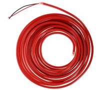 BATHVEVE Tira de Luz LED y Resistencia al Agua de Silicona de Neón Roja Flexible Iluminación Vibrante para Señalización Exterior para Decoración de Carteles
