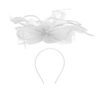 BATHVEVE Tocado De Manual Horquilla Artística Accesorio Para Fiestas Tocado De Malla