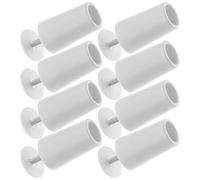 BATHVEVE Topes Accesorios de Persianas Enrollables Plástico Blanco para 8 Piezas Resistentes y Duraderas Ideales para Estores de Ventanas Hogar