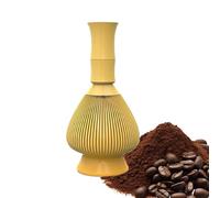 Batición de té ceremonial, batidor de polvo de matcha | Auténtico batidor japonés para matcha - Mezcladora de kit de fabricación hecha a mano con soporte para preparar una taza de té tradicional