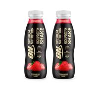 Batido de Proteína Alto en Fresa Pack 2 x 330ml Optimum Nutrition