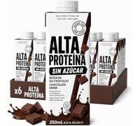 Batido Proteina - Batido de Proteínas Chocolate | Alto en Proteínas | Bajo en Calorías y Sin Azúcar Añadido | Listo para Beber Saciante | Pack 6 x 250ml