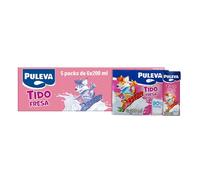 Batido Puleva de Fresa Slim - 5 Packs de 6 x 200ml