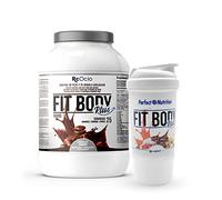 Batido Sustitutivo de Comida Pack con Vaso mezclado | Sustituto Alimenticio Dietetico alto en Proteinas | Ayuda para perder Peso | Chocolate - Vainilla - Fresa | Saciante para hombre y mujer