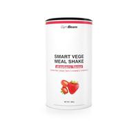 Batido vegetariano inteligente GymBeam: Sustituto de comida rico en proteínas, bajo en azúcar (500 g, chocolate).