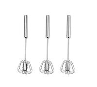 Batidor automático de huevos, batidor Manual acero inoxidable, utensilios for crema, mezclador cocina, herramientas for, 4 Uds para Mezclar(35 * 7cm)