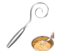 Batidor Danés - Batidor De De Acero Inoxidable 22 Cm | Batidors De Manual Mezclador De Polvo - Ayuda Para Amasar Antiadherente Para Masaa De Pan Masaa Madre De Levadura, Agitador De Mano