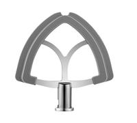 Batidor De 5 Cuartos, Compatible Con KitchenAid, Accesorio De Paleta Flexible Y Con Bordes De Silicona