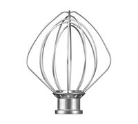 Batidor De 6 Varillas De Acero Inoxidable For Crema De Huevos, Pasteles, Mayonesa, Compatible Con KitchenAid, Accesorio De Actualización For Batidora K45WW.