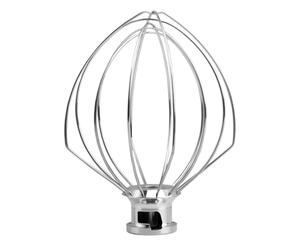 Batidor De Acero Inoxidable 5K452WW, Compatible Con KitchenAid, Máquina De Cocina 5KSM90-5KSM185