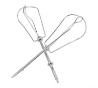 Batidor de acero inoxidable de repuesto para CHM-50 50BK 70 modelos, accesorio de batidor turbo, piezas de batidor de mano, gancho de masa, compatible con mezclador eléctrico de pasteles, accesorio