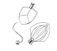 Batidor De Alambre Compatible Con Accesorios De Licuadora KitchenAid. Batidor De Acero Inoxidable. Gancho For Masa Compatible Con Batidoras KitchenAid KP26, KL26, KB26, KSM55.