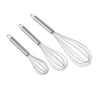 Batidor de alambre de acero inoxidable, batidor de 12 pulgadas para