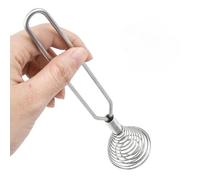 Batidor de alambre de acero inoxidable con resorte para batir crema de huevos, crema de salsa, batidora de mano, accesorios de herramientas de cocina para mezclar, mezclar, batir, agitar, cocinar