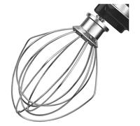 Batidor De Alambre K45WW For De Pedestal Con Cabezal Inclinable, Compatible Con KitchenAid, De Crema De Huevo De Acero Inoxidable, Batidor De Globo For Harina Y Repostería.