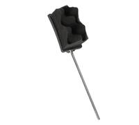Batidor de bombo | Batidor de bombo doble | Accesorio de instrumento de percusión | Pedal de patada de cajón de cabeza de espuma | Adecuado para varios estilos de música