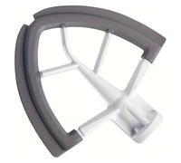 Batidor de borde flexible, compatible con KitchenAid, batidora de pie con cabezal inclinable, paleta plana de 4,5 a 5 cuartos con bordes de silicona flexibles, raspador de tazón conveniente