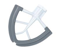 Batidor de borde flexible de 4.5 y 5 cuartos de galón compatible con batidoras KitchenAid de 4.5 y 5 cuartos de galón