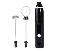 Batidor de café eléctrico y batidor portátil - Espumador de leche potente recargable para casa y apartamento, agitador para bebidas de alta velocidad para, capuchino y pasteles al horno, herramienta