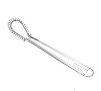 Batidor de cocina, batidor mano mágico acero inoxidable con resorte, mini huevos y salsas