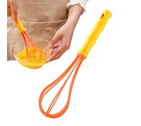 Batidor de cocina para cocinar, batidor de mano multiusos, batidor de huevos portátil, herramienta giratoria para hacer tortas y tortillas