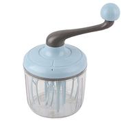 Batidor de Crema de Huevo Tipo Mano Batidor Multifuncional para Herramienta de Cocina 1100mL