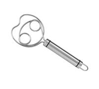 Batidor de danés estable de acero inoxidable 304, mezclador de pan de fermentada para mezcla rápida y uniforme, accesorios de cocina, batidor danés
