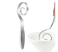 Batidor de de pan - Batidora de mano de 22 x 2 x 7 cm, batidor de acero inoxidable resistente, mezcla uniforme, levanta la , hornear, levadura y pastelería | Herramienta de cocina para el