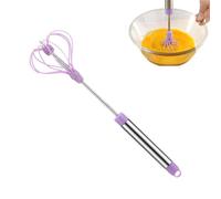 Batidor de empuje batidor de cocina giratorio semiautomático