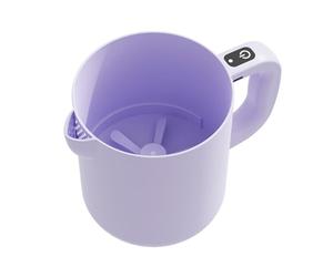 Batidor de huevos | Batidor y filtro 2 en 1, cuenco para lavar arroz de 1L, fácil de limpiar, agitador automático para cocinar arroz con leche líquida