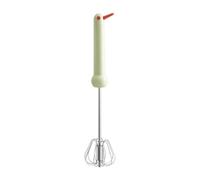 Batidor de huevos con antideslizante y batidor semiautomático para preparación eficiente de pasteles y natas Batidora manual para batir nata