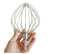 Batidor de huevos de acero inoxidable compatible con KENWOOD KMM020 / KVL61 / KVL6300 / KVL800. Repuesto de bolas de huevo for cocinar, herramientas de cocina, accesorios auxiliares for batidora de co