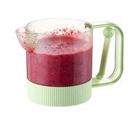 Batidor de huevos en vaso | bomba de presión manual taza batidora semiautomática para huevos | recipiente para batidora de alimentos, para hornear restaurante, colección, comedor, cafetería