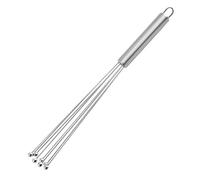 Batidor de huevos Manual 3 uds., 10/12 pulgadas, mezclador bolas acero inoxidable, fácil limpiar, batidor Metal reutilizable for cocinar, mezclar utensilios cocina para Mezclar(10inch)