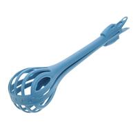 Batidor de Huevos Manual Creativo Pinza para Fideos, PP | Diseño Hueco Antideslizante y Fácil de Abrir, Uso Doble, Color Navy, Práctico para Cocina