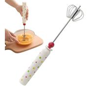 Batidor de huevos, utensilios de cocina semiautomáticos, batidor de huevos de mano, para mezclar, batir, agitar, beber leche, crema, harina, salsa, cocina del hogar