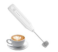Batidor de leche recargable 3 velocidades automático eléctrico para bebidas | Para café espumado para café, bebida de leche, proteínas, huevos y crema en polvo