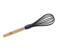 Batidor de Madera, Ideal para Mezclar y batir, Resistente y fácil de Limpiar, repostería y Cocina.