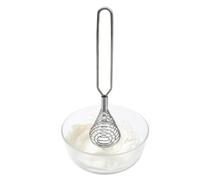 Batidor de mano - Batidor de mano de bobina de resorte | Batidor de huevos de acero inoxidable | Mezclador de huevos de cocina para mezclar en el hogar batir espuma hacer leche crema agitando cocinar
