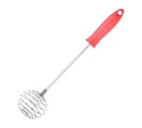 Batidor de mano - Mezclador de mano de acero inoxidable | Batidora de huevos de empuje manual | Mezclador de mano, herramientas de cocina para remover, mezclador de empuje giratorio, agitador para
