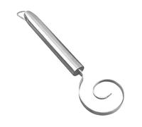 Batidor de masa | Herramienta manual de acero inoxidable | Batidor para danés sin soldadura | Para panadería, cocina, pizza, pastelería, pasteles, masa, batir cocina doméstica