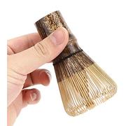 Batidor de matcha de bambú, 120 puntas y mango resistente para una espuma perfecta, estilo japonés, cepillo de té Chasen, accesorio esencial para ceremonia tradicional de fabricación de té matcha en