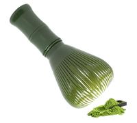 Batidor de Matcha de Resina, Utensilio Esencial para la Ceremonia Tradicional Japonesa del Té, Diseño Ergonómico, Material Ecológico, Color Verde