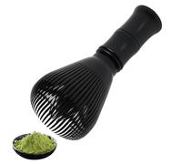 Batidor de Matcha, Set Completo para Ceremonia Tradicional Japonesa de Té, Herramienta Esencial para Preparar Matcha, Material Ecológico, Color Negro