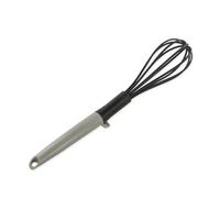 Batidor de nailon resistente a altas temperaturas, batidor manual de nailon flexible para mezclar suavemente sin agarre cómodo