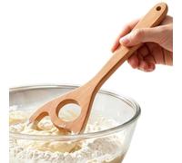Batidor de pan Herramienta de agitación manual de madera para remover