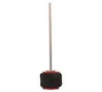 Batidor de Pedal de Patada de Fieltro para Bombo, Metal Rojo Negro | Pieza Accesoria de Percusión para Pedal de Batería, Uso en Escenario y Estudio, Tensión Ajustable y Rebote